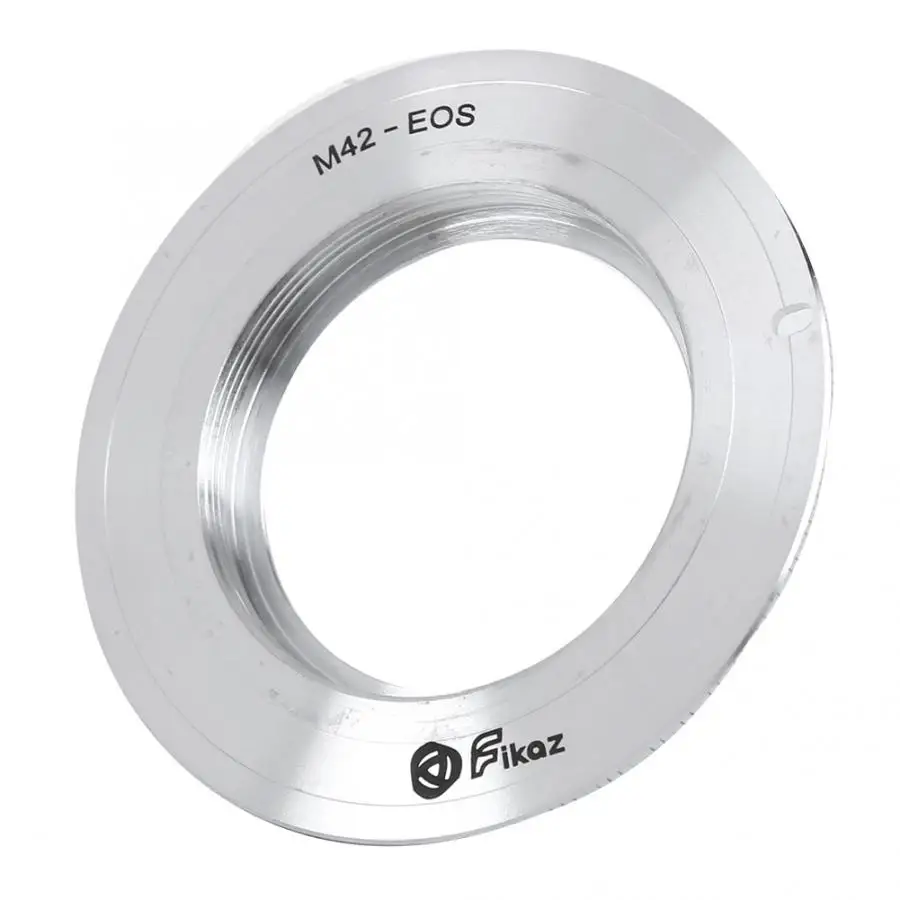 

Fikaz M42-EOS Aluminium Alloy Lens Mounting Adapter Ring for M42 Mount Lens to for Canon EOS Digital SLR Camera lens holder