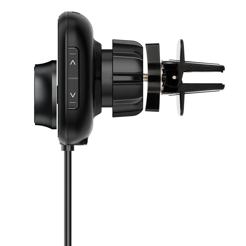 Автомобильный Bluetooth fm передатчик с магнитным держателем для телефона QC 3 0 зарядка