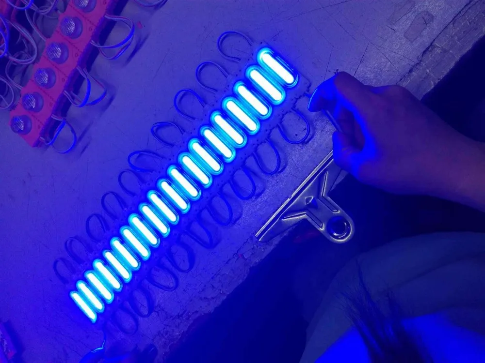 5 шт. 2 Вт впрыска led 5730 модуль 6 DC12V наружная доска реклама светодиодный фон письмо