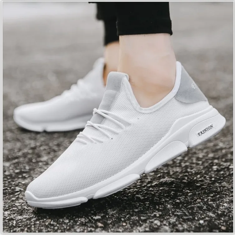 2019 New Fashion Breathable Men Sneakers Male Shoes Adult High Quality Comfortable Non-slip Soft Mesh YYJ166 | Обувь