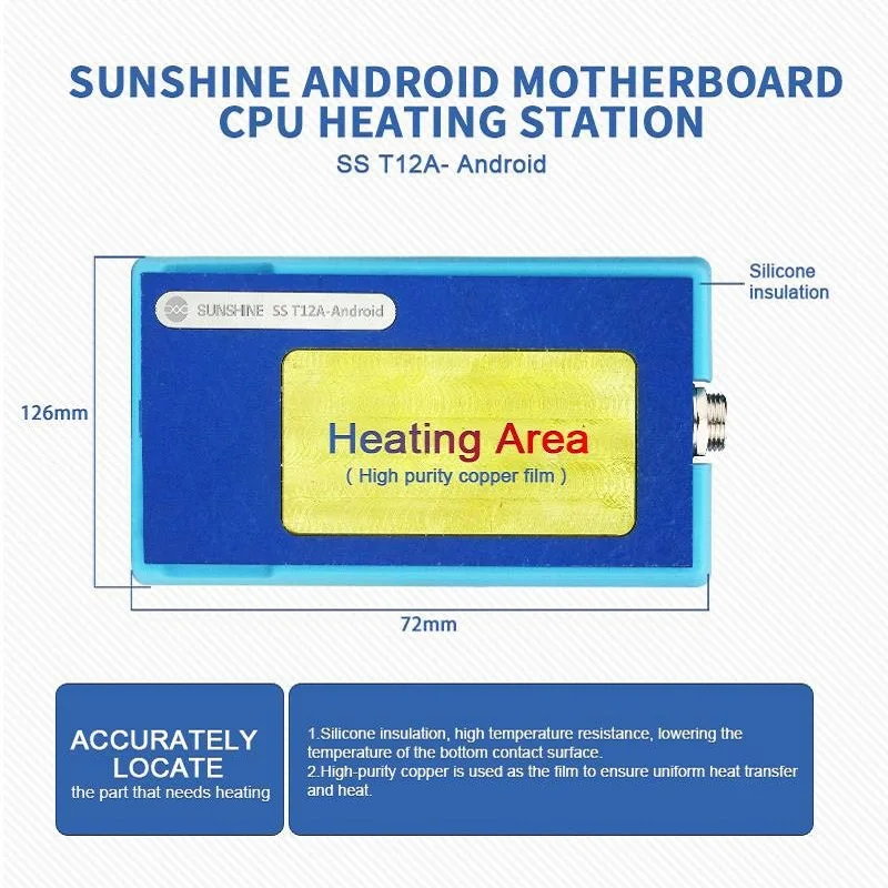 

Нагревательный модуль Sunshine SS для iPhone 11Pro, инструменты для ремонта нагревательной платформы