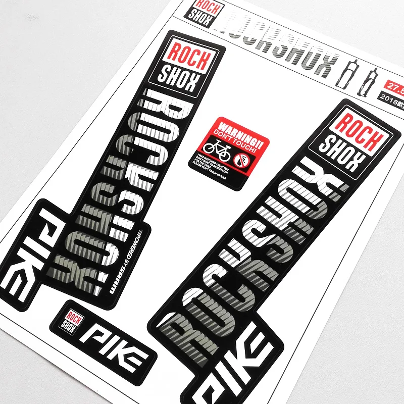lehool bike decal rockshox PIKE decals mountain front fork stickers | Спорт и развлечения