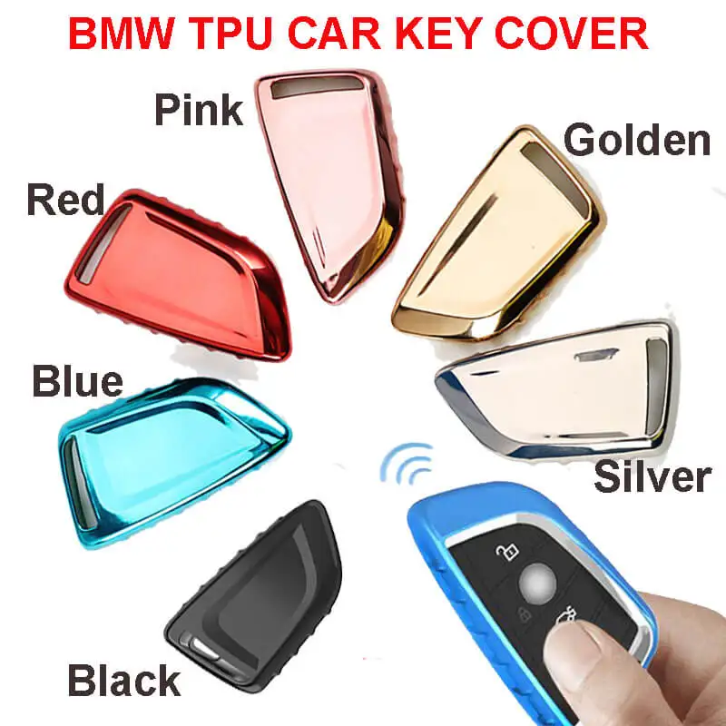 Защитный чехол разноцветный роскошный мягкий для автомобильного ключа из ТПУ 2016