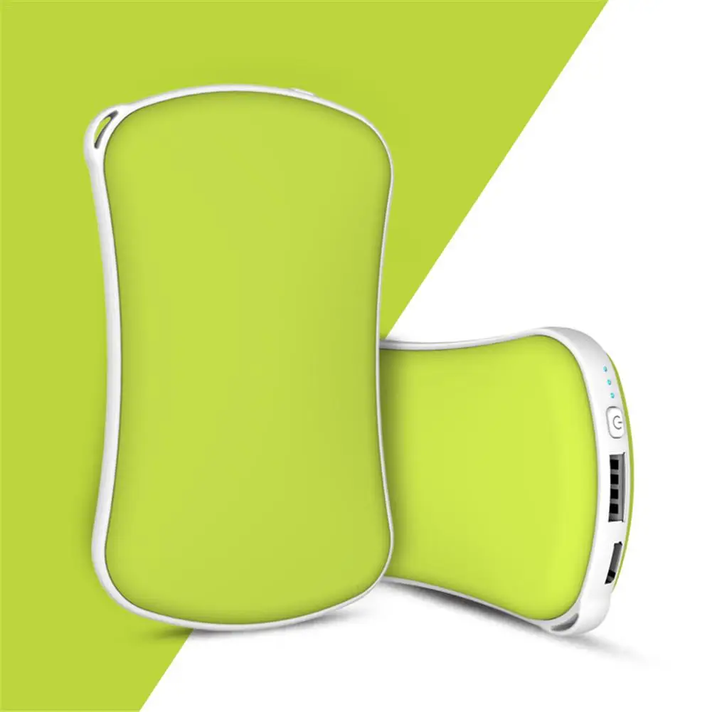 2400 портативный обогреватель power Bank для IPhone samsung портативный Перезаряжаемый с подогревом повербанк внешний аккумулятор power bank