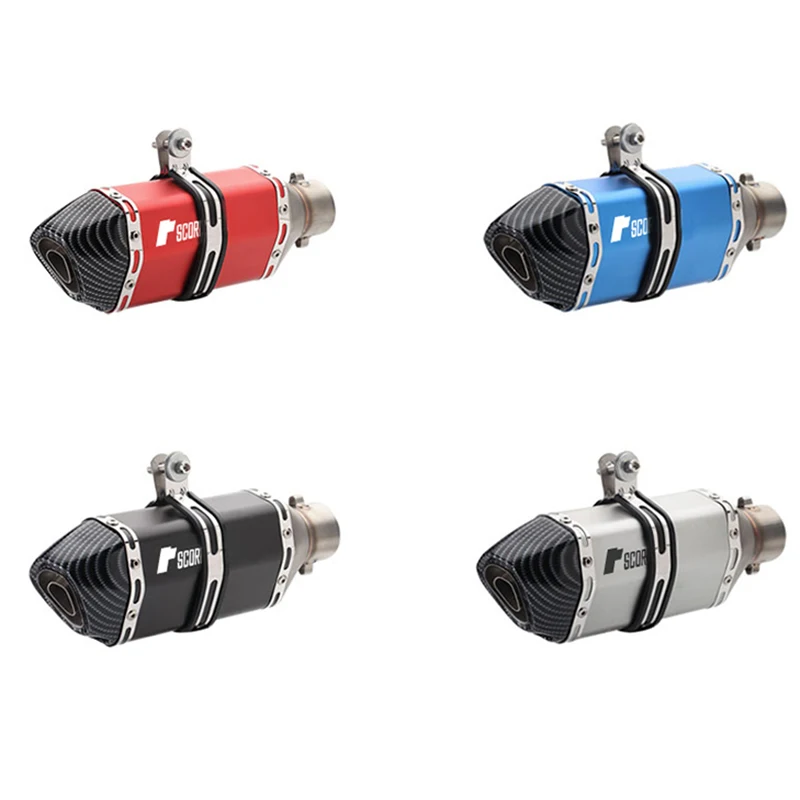 Универсальные 36 51 мм Аксессуары для мотоцикла Ak выхлопная труба