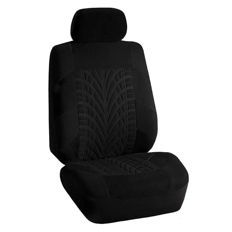 Single Seat Black VODOOL чехол для автомобильных сидений, набор универсальных чехлов для автомобильных сидений, защитный чехол для сидений автомобиля - Название цвета: Single Seat Black