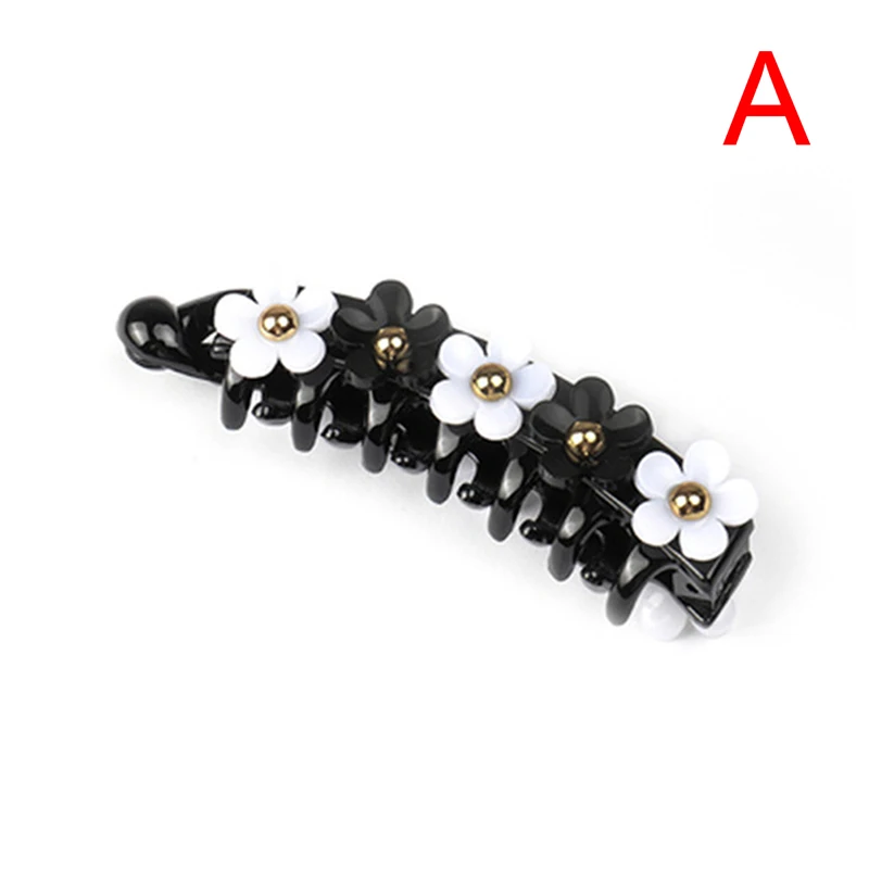 

1PCS Acrylic Flower Hair Clips Women Girls Claw Clamps Hairpins Hair Accessories Barrette Hair Headdress