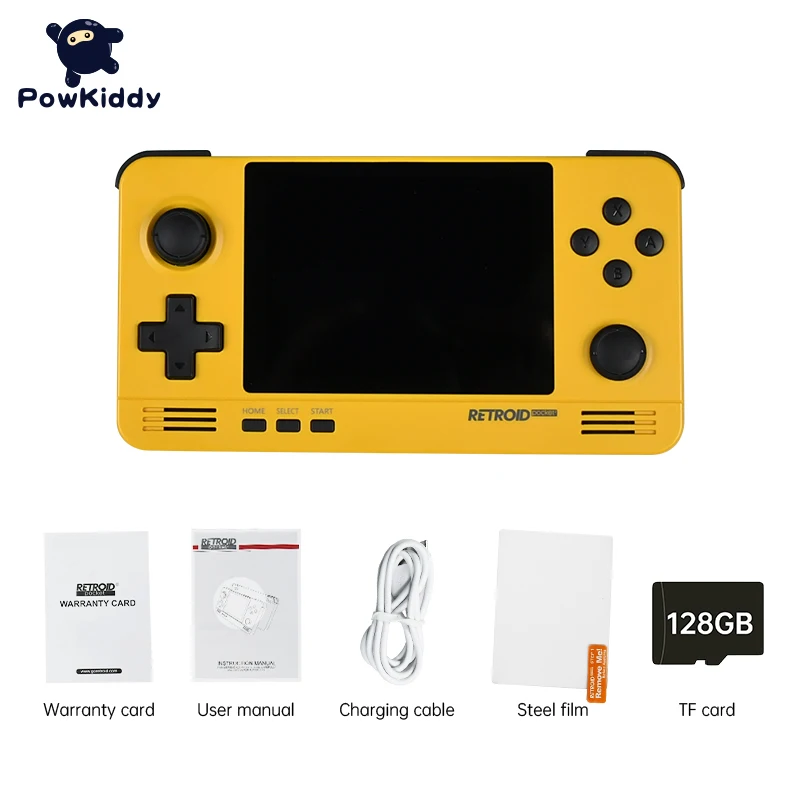 3.5-Inch Ips Screen Android And Pandora Dual System Switching 3D Game Powkiddy Retroid Pocket 2 Handheld Game Console