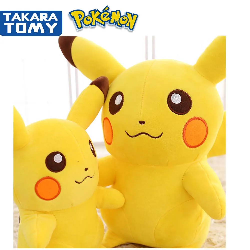 

All New Children'S Pokemon Pikachu Cute Kawaii Plush Toy Japanese Movie Anime Doll Christmas Birthday Gift 35/45/65 CM