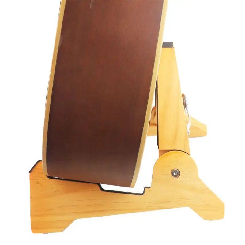 Твердая деревянная складная подставка для Гитары держатель Универсальный