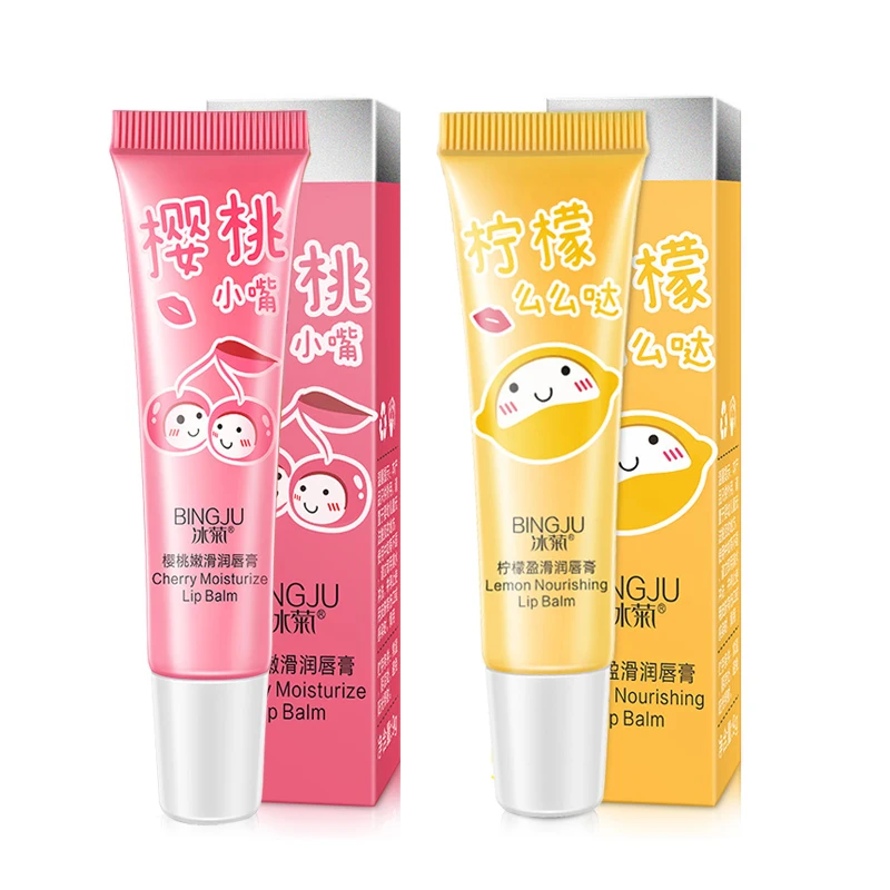 1 шт. Натуральный Фруктовый бальзам для губ питательный зимний защитный Желейный