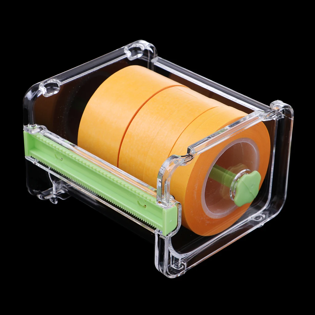 Набор портативный диспенсер для бумажной ленты + рулон 6/9/12/18/30 мм малярных