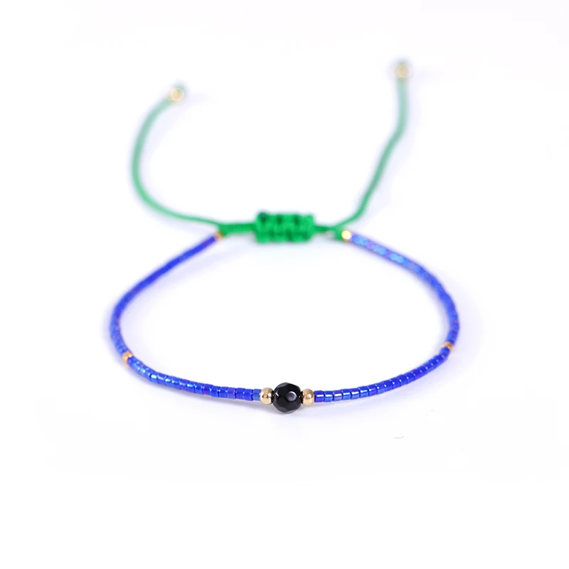 G.YCX Boho Delica Miyuki Seed Beads Bracelet for Women Men Lovely Handmade Woven Candy Color Bracelets Summer Beach Jewelry | Украшения и