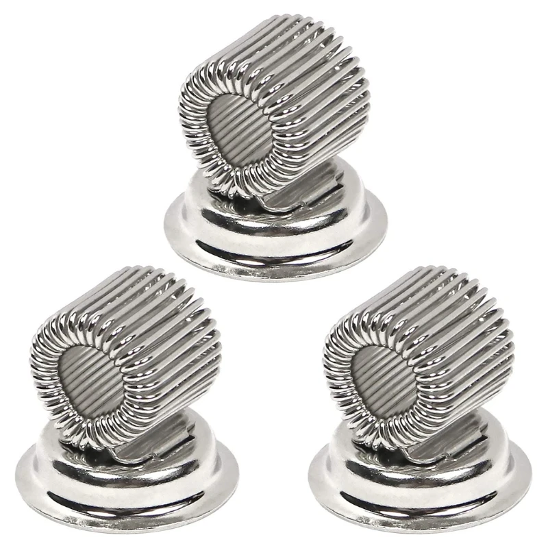 

Pen Holder Clips Manganese Steel Pen Holder w/ Expanding Loop Pen Organizer Fit Any Size for Refrigerator Bulletin Board