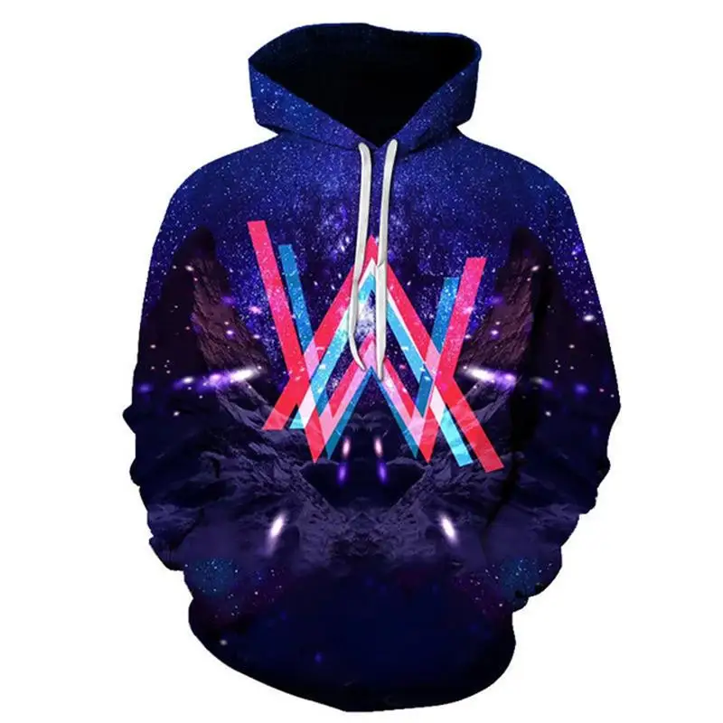 

Spring Autumn Hoodies New Casual Boy's Sweater 3D Printed Long-Sleeved Alan Walker Tee Fashion Children's Pullover 4T-14T