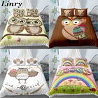 Комплект постельного белья из 23 предметов с рисунком совы