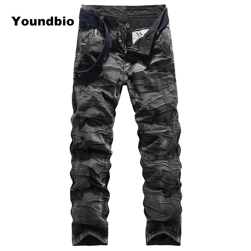 

Men Camouflage Cargo Pants High Quality Cotton with Pockets Mens Trousers Casual Sweatpants Sport Streetwear for Men Plus Size