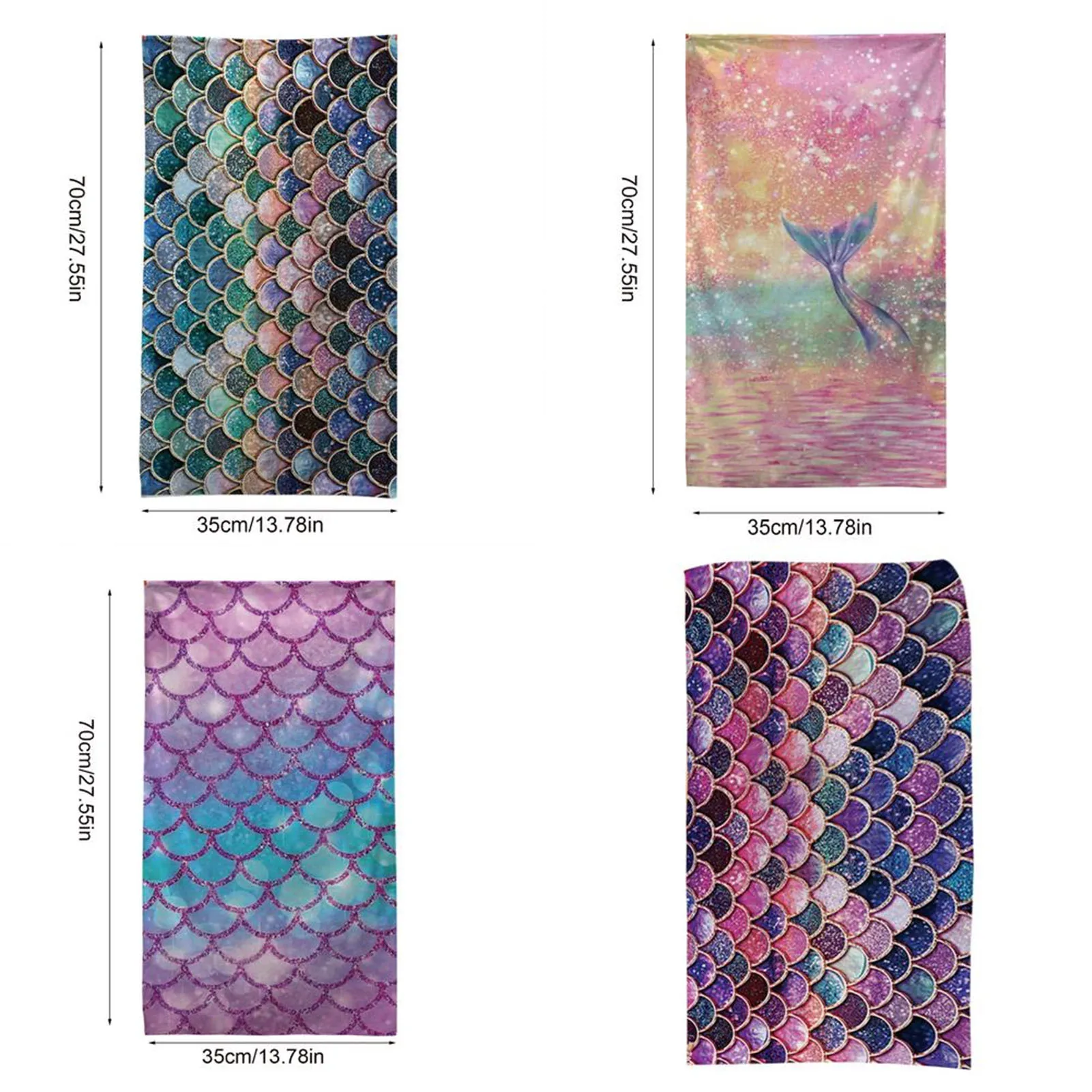 Полотенце банное быстросохнущее с креативным принтом | Спорт и развлечения