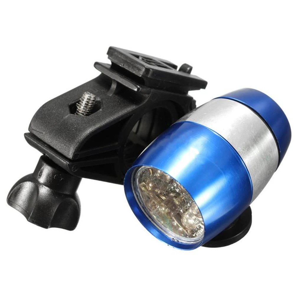 

Waterproof 6 LED Bicycle Headlight Mountain Bike Bicycle Cycling Head Front Rear Flash Light Safety Warning Lamp + Holder
