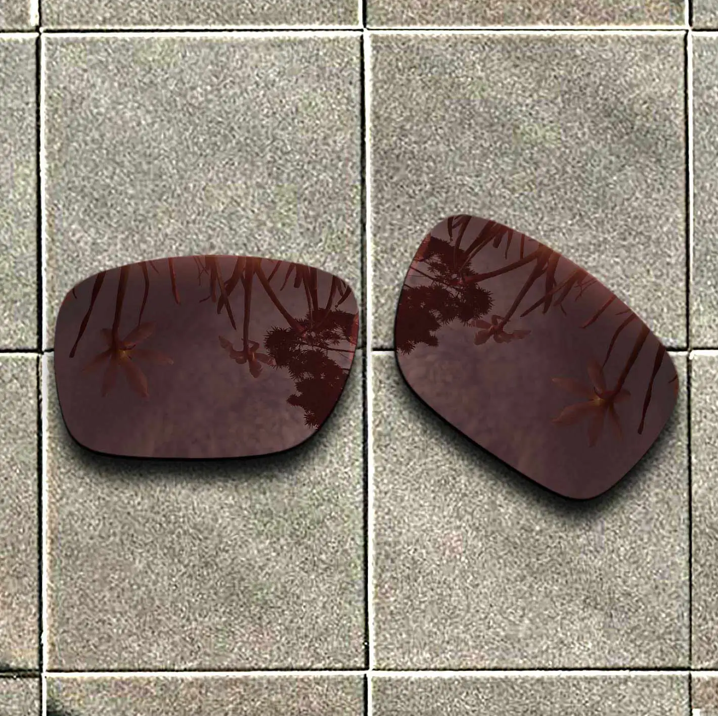 

Bronze Brown Polarized Sunglasses Replacement Lens for-Oakley Holbrook Mix Frame 100% UV Protection Good Fitness