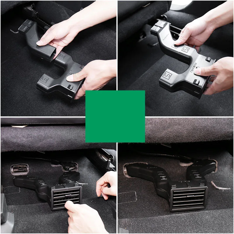 lsrtw2017 abs car seat air conditioner outlet Extension tube for subaru forester outback xv legacy impreza 2009