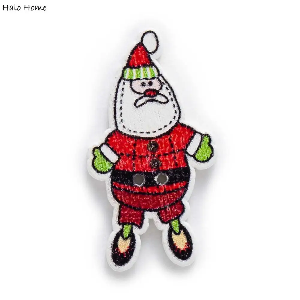 10 шт. Разные стили По индивидуальному заказу Рождественская тема деревянные