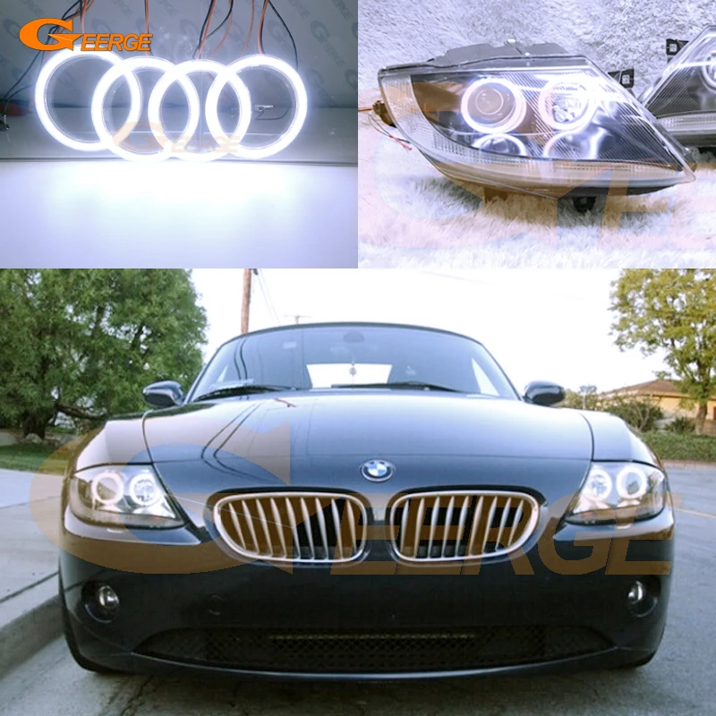 Отличный ультра яркий COB комплект светодиодов глаза ангела halo кольца Дневной