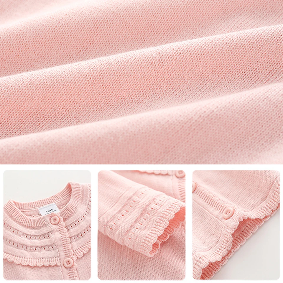 Autumn Winter Cotton Sweater Top Baby Children's Clothing Boys Girls Knitted Cardigan Kids Tops Outfit Wear Costumes |