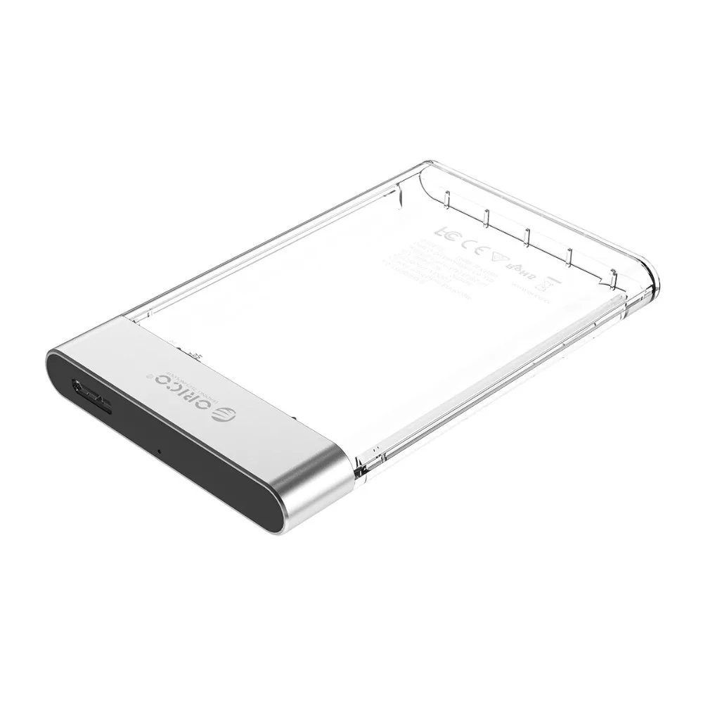 ORICO HDD Case 2.5 inch Transparent Box USB3.0 HDD Enclosure Micro-B SATA to USB 3.0 Hard Disk Case 6Gbps Support 4TB UASP Case