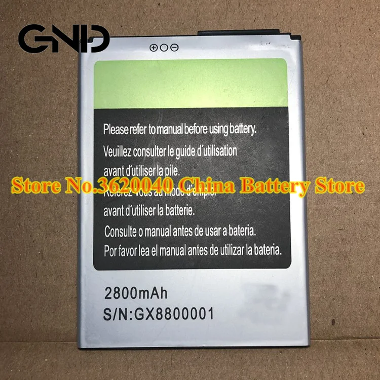GND 3 7 V 2800 мА/ч GX8800001 Замена Батарея для X20 мобильный телефон Внешняя высокого