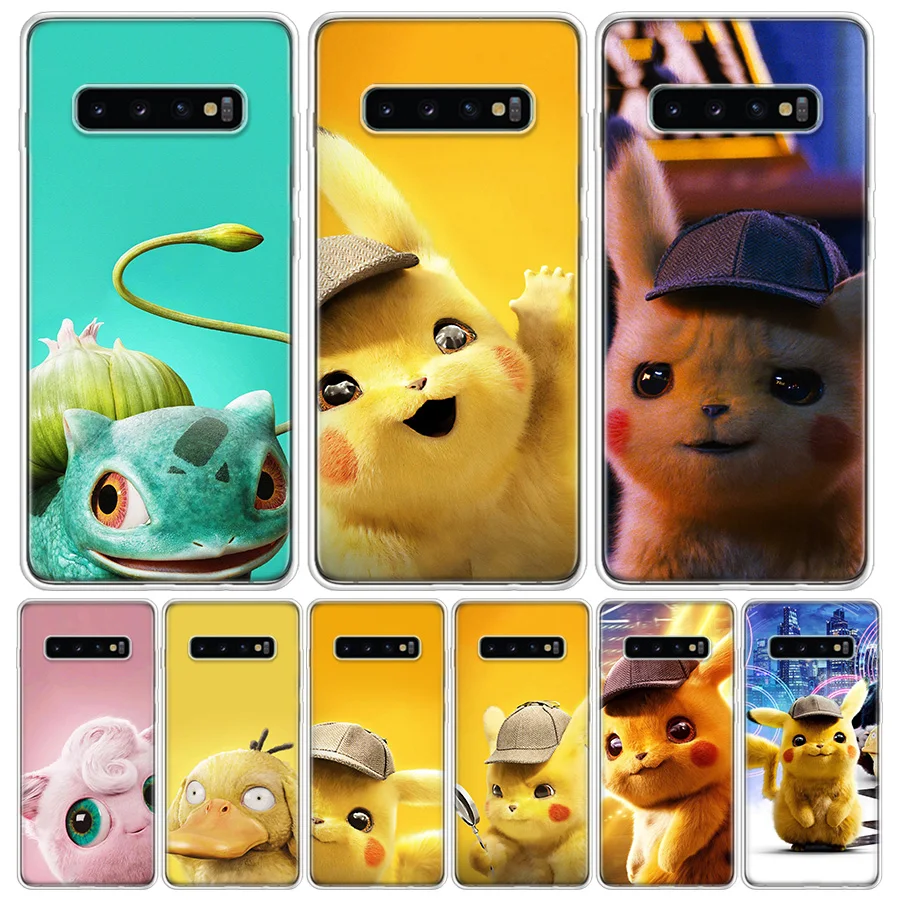 Пикачу обложка фильма чехол для телефона для samsung Galaxy A10 A20E A30 A40 A50 A70 A50S A80 M30S A6 A7 A8 A9 Plus+ Coque