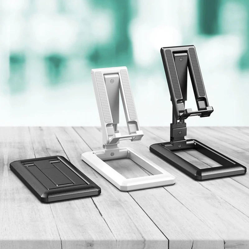 Adjustable Foldable Tablet Mobile Phone Desktop Phone Stand for iPad iPhone Samsung Desk Holder Desk Bracket Smartphone Stand