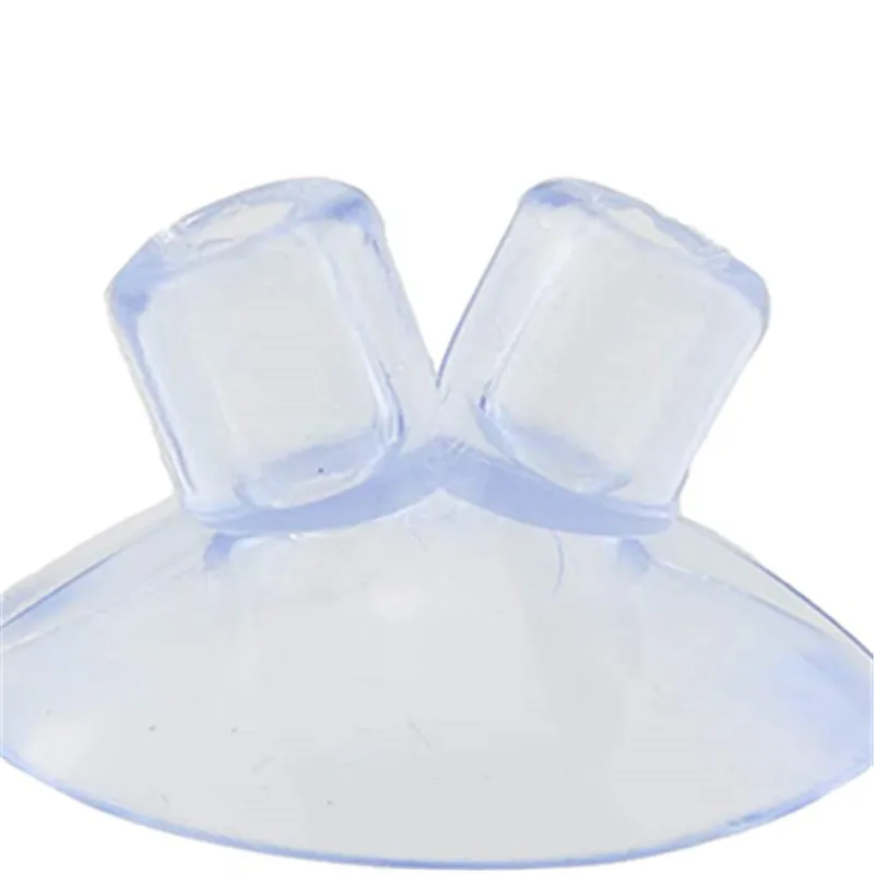 

5/15Pcs/Pack Transparent PVC Double-Hole Suction Cup 35mm Sucker Pads for Balloon Rod Flower Arrangement