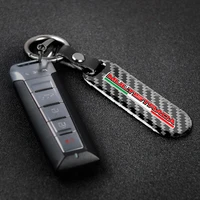 motorcycle accessories printing carbon fiber nameplate metal keychain free custom for ducati multistrada 1100 1200 1200s 1200gt