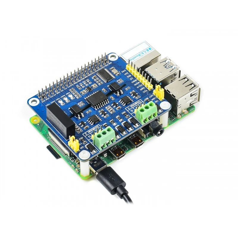 Waveshare 2 изолированный канал RS485 расширения шляпа для Raspberry Pi SC16IS752 SP3485 студийной