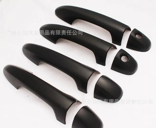 Высококачественная Черная матовая ручка из АБС-пластика декоративная с