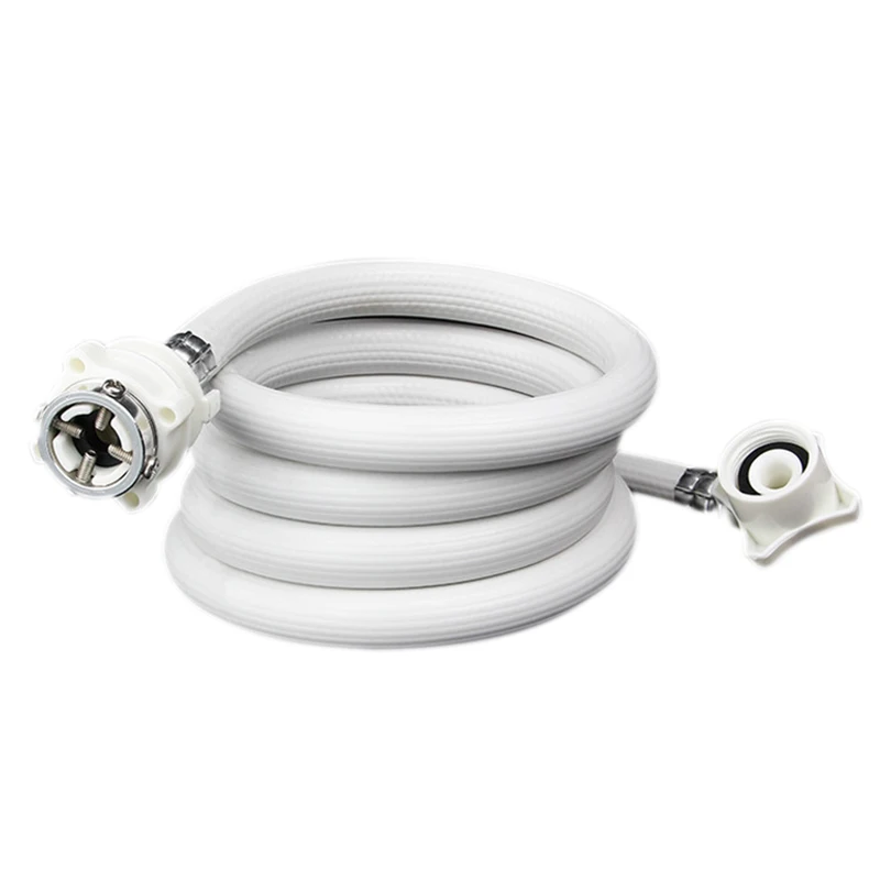 

Washing Machine Hose Rubber White Long Length Washer Pipe L5