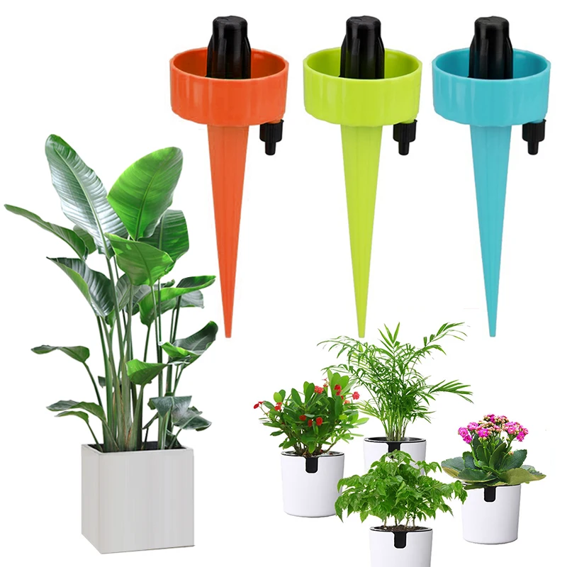 

1PCS Automatic Drip Irrigation Watering System Auto Watering device for Plants Flower Dripper Household Waterers Bottle Dripper