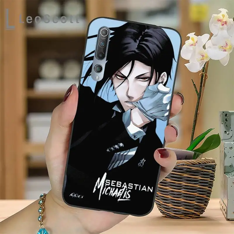 

Black Butler Anime Phone Case For Xiaomi Redmi 4x 5 plus 6A 7 7A 8 mi8 8lite 9 note 4 5 7 8 pro