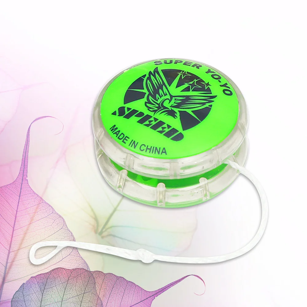 

12PCS Candy Color Yoyo Cartoon Yoyo Toys Funny String Yoyo Toys Early Educational Yoyo Toys for Childs Pla