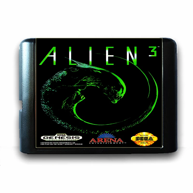 Alien 3 для 16 бит Sega MD игровая карта Mega Drive Genesis US PAL версия видео консоль|Картриджи| |
