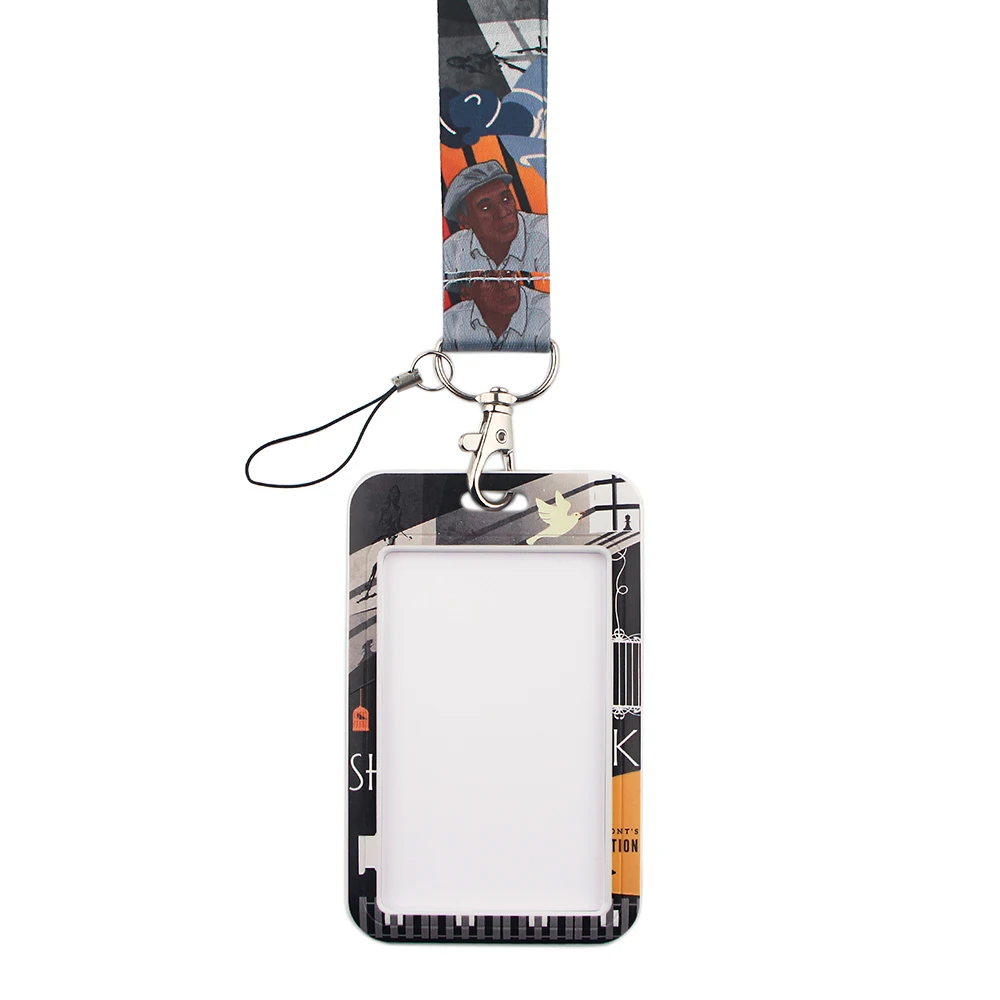 

YL47 Classic Movie Redemption Key lanyard Key Chain Personalise ID Card Pass Gym Mobile Phone Key Ring Badge Holder Accessories