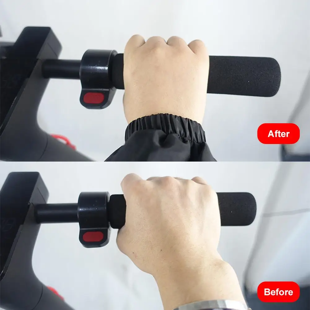 

4.5cm Electric Scooter Handlebar Extension Grip With Lamp Sponge Handlebar Extender For Xiaomi M365/pro
