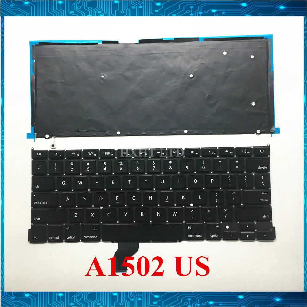 Новинка для Apple Macbook Pro Retina 13 &quotA1502 клавиатура с подсветкой США Английский макет