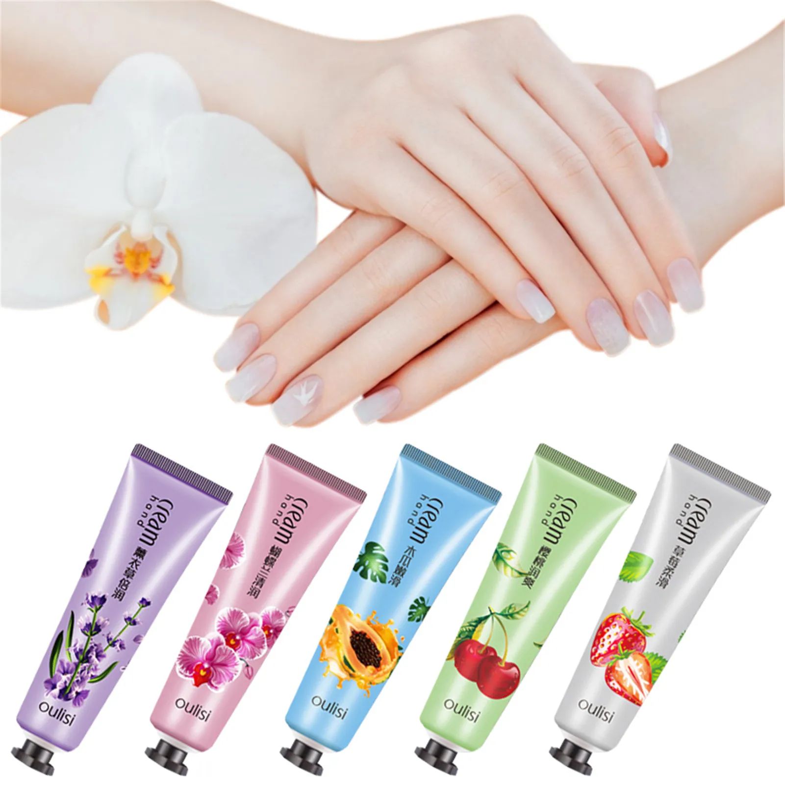 

Hand Cream Moisturizing Plant Extract Fragrance Hand Cream Hand Massage Lotion Repair Anti-cracking Nourishing Hand Care