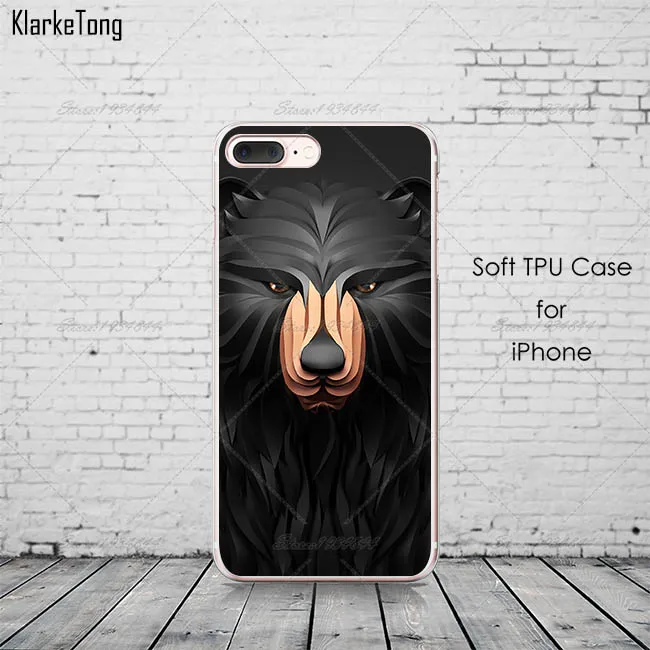 3D чехол для телефона с изображением животных льва лисы совы iPhone 12 11 7 6s 8 Plus SE2020 XS MAX