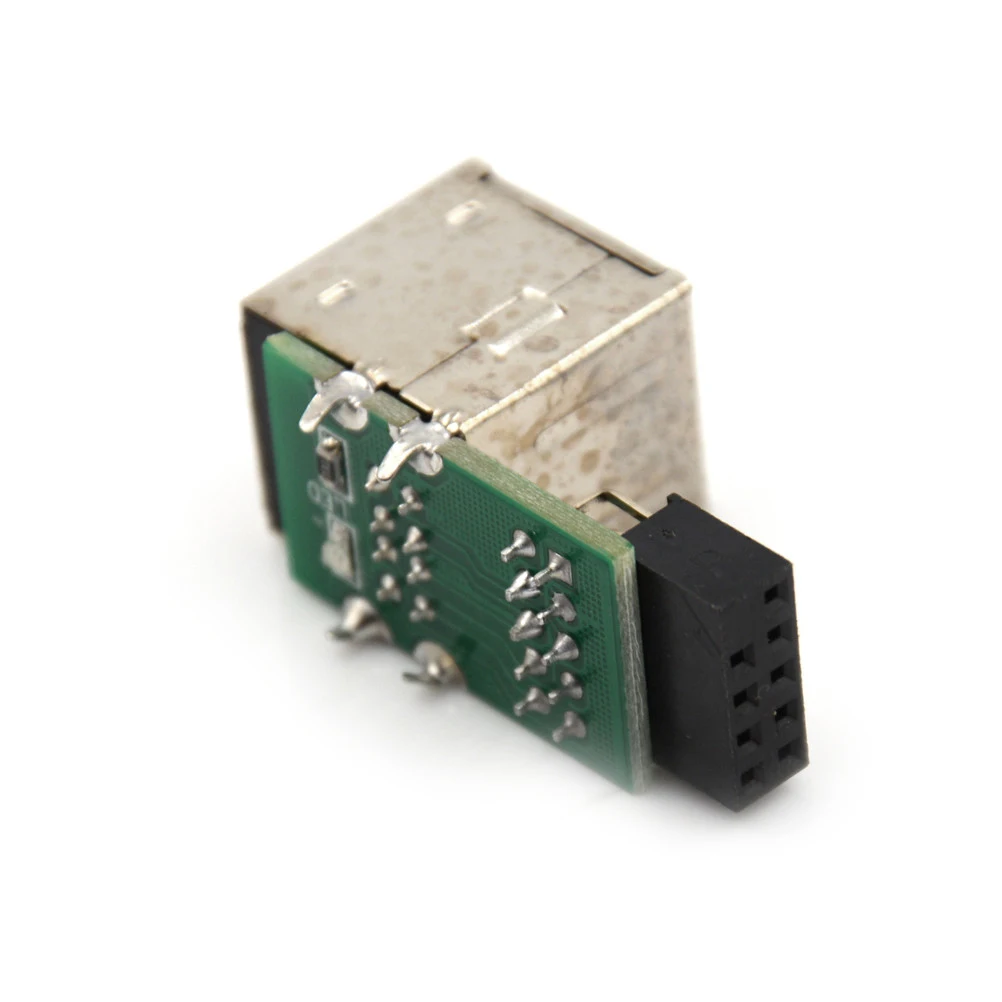 ПК Хост корпус Внутренняя Материнская плата USB 2 0 9 pin к Порт A женский сплиттер