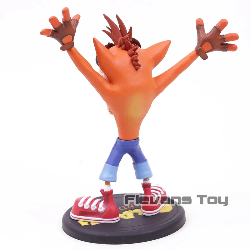 NECA Crash Bandicoot с реактивной доской ПВХ фигурка Коллекционная модель игрушки