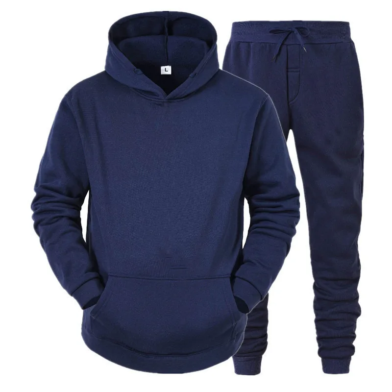 

2021 Autumn/winter men and women loose suit leisure sport cap Loose and comfortable two-piece Customizable pattern