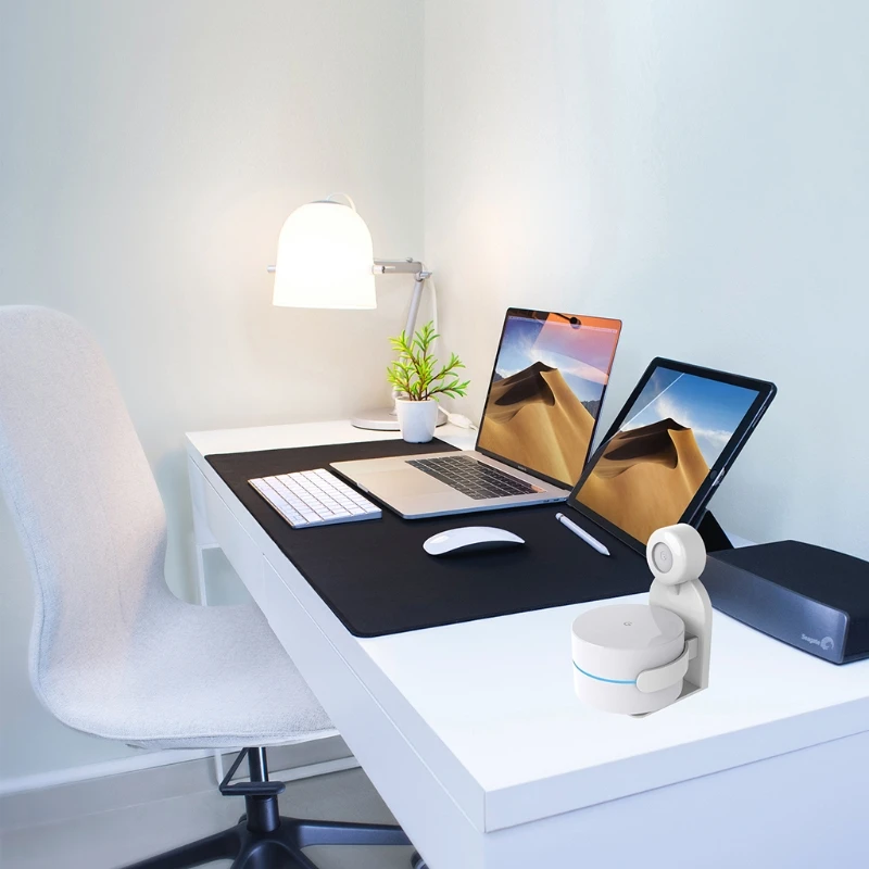 

Wall Mount Shelf Holder for -Google WiFi (2020 Version), WiFi Bracket Holder 448F